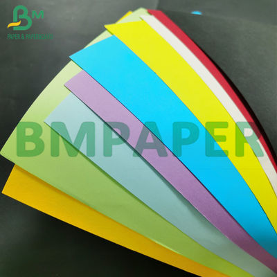 80GSM 110GSM Πολύχρωμο Χαρτί Kraft Συσκευασίας Έγχρωμο Χαρτί Bristol Craft για τσάντες