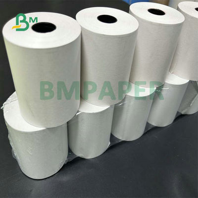 50Gr 55Gr 80 X 80mm 57 X 50mm θερμικό έγγραφο παραλαβών για την εκτύπωση εγγράφου καταλόγων του ATM