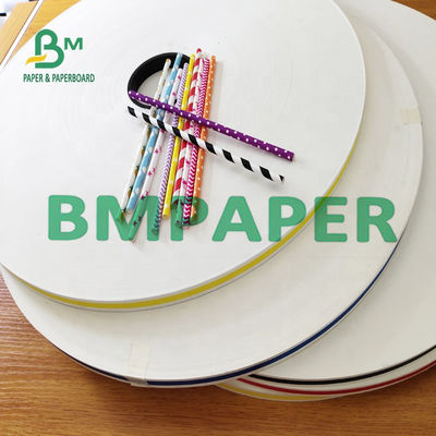 Τροφίμων Virgin Pulp 28 GSM White Kraft Straw Wrapping Paper Rolling για συσκευασία καπνού