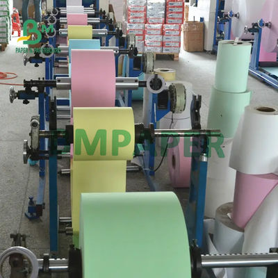 50 - 60g NCR Roll Carbonless Copy Paper CFB CFB CB Paper 240mm 610mm 860mm πλάτος