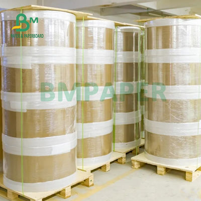 Χάρτης θερμικής απόδειξης 55gm 60gm Jumbo Roll για τράπεζα ATM 405mm 795mm