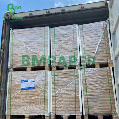200g - 400g Τροφικό φύλλο FBB White Cellulose Paperboard για κοντέινερ τροφίμων C1S Χαρτί 25&quot; x 37&quot; 30&quot; x 22,5&quot;