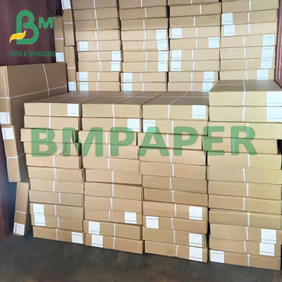 80g 24&quot; X 150ft Μπλε χαρτί σχεδιασμού με λευκή πλάτη για μηχανικά σχέδια