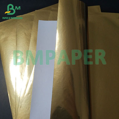 Χονδρικό Χάρτινο Μεταλλικό Χάρτινο Vakuum Silver Aluminized Wet Strength Metalized Paper For Drinking Label Paper Τύπωση