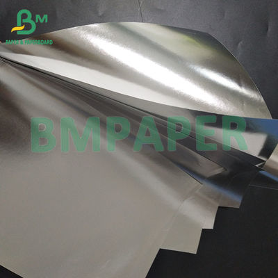 Χονδρικό Χάρτινο Μεταλλικό Χάρτινο Vakuum Silver Aluminized Wet Strength Metalized Paper For Drinking Label Paper Τύπωση