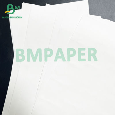 80gm Καλή σταθερότητα εκτύπωσης λευκό λευκασμένο χαρτί Kraft για συσκευασία τροφίμων