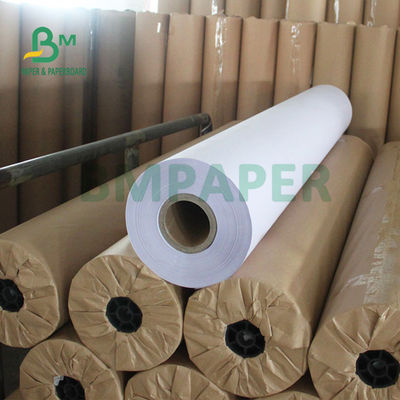 45gm 60gm Χωρίς επίστρωση χαρτί σχεδιασμού για μηχανή κοπής 165cm 190cm x 250m