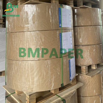 35gm 40gm Χαρτί Προστασίας Πετρελαίου Λευκό Αδιάβροχο Χαρτί σε τροχούς Προσαρμοσμένο μέγεθος για συσκευασία τροφίμων
