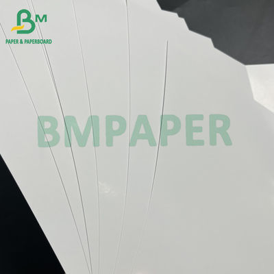 Λευκό 350gm 400gm Υψηλή δυσκαμψία Δύο πλευρές Λάμψη C2S Χάρτη Τέχνης