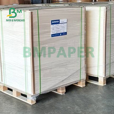 1.2mm 1.4mm φυσικό λευκό μη επικαλυμμένο χαρτί Offset Beer Mat Board 720 X 1020Mm High Bulk