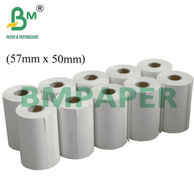 80*80mm 57*40mm Θερμικό POS Μέχρι τα τυλιγμένα χαρτιά που χρησιμοποιούνται ως αποδείξεις στις τράπεζες