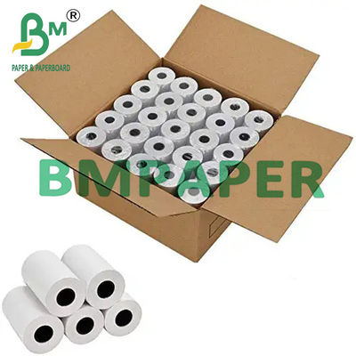 80*80mm 57*40mm Θερμικό POS Μέχρι τα τυλιγμένα χαρτιά που χρησιμοποιούνται ως αποδείξεις στις τράπεζες