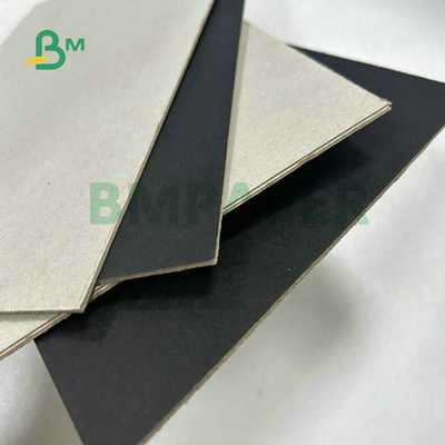 61 X 86cm Φωτογραφικό άλμπουμ σελίδες 1.5mm 2mm 3mm 1 πλευρά Μαύρο βιβλιοδευτικό πίνακα με πίσω γκρι για θυρίδα δώρων