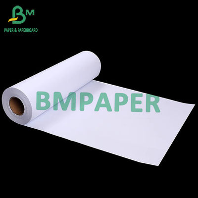 20lb 80gsm CAD Inkjet εκτύπωση ρολό δεσμό χαρτί λευκό ρολό 24 &quot; 36&quot; πλάτος 150ft μήκος