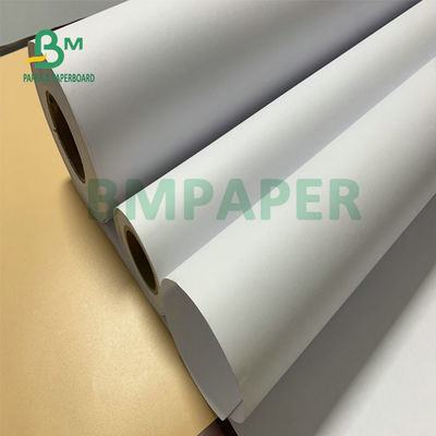 36' X 300ft Επιχρισμένο 28lb CAD Plotter Paper Bond Roll 3' Core