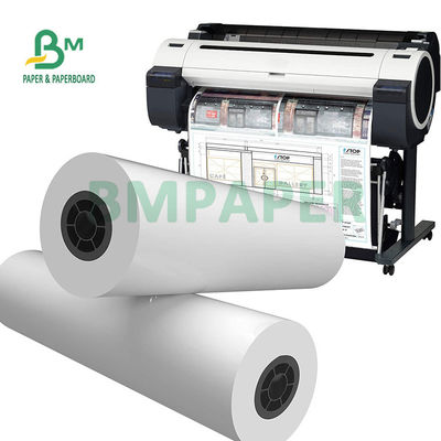 Μεγάλο μορφότυπο CAD κυλίνδρους μελάνης 20lb Bond Paper για Μηχανικό Σχέδιο 24' X 150'