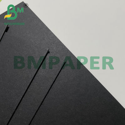 2mm 3mm πάχος 2 πλευρές επικαλυμμένο μαύρο χαρτόνι 23 x 23 cm για κουτί δώρων