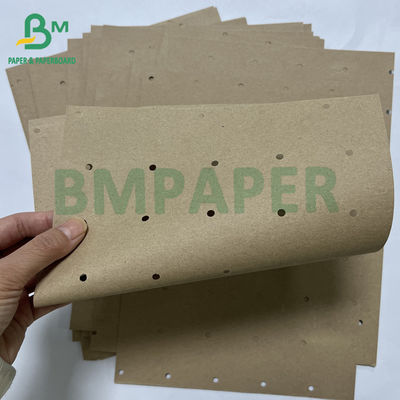 60&quot; 72&quot; 80grs Flat Micro Perforated Kraft Paper για αυτοματοποιημένη μηχανή κοπής