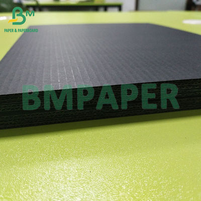 1.5MM 2MM E Pit 110+110+110 Μαύρο χαρτόνι Τριπλά στρώματα Φλάουτο κυματοειδές χαρτόνι για συσκευασία χαρτιού