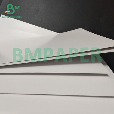210-400gm Διπλής όψεως επικαλυμμένη γυαλιστερή υψηλής λευκής λάμψης κάρτα για το εξώφυλλο βιβλίου