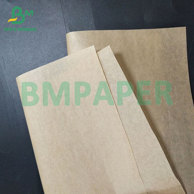 38 40gm Καφέ Greaseproof Τροφική Τροφή Sandwich Wrap Paper Kit 3 Kit5