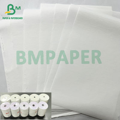 Χάρτινα χαρτιά για ταμειακό ταμείο 48 70 GSM Θερμικά χαρτιά Jumbo Rolls
