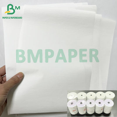 48gm 55gm ανακυκλώσιμο χαρτί POS Jumbo ρολό για ταμειακά μηχανήματα
