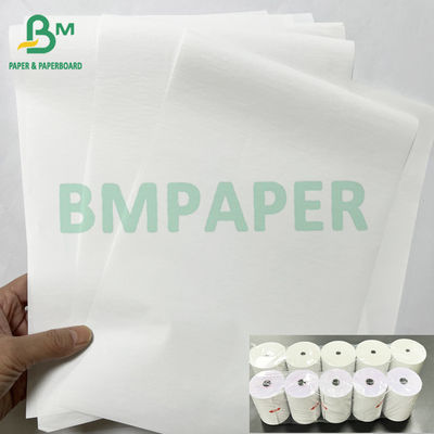 48gm 55gm ανακυκλώσιμο χαρτί POS Jumbo ρολό για ταμειακά μηχανήματα