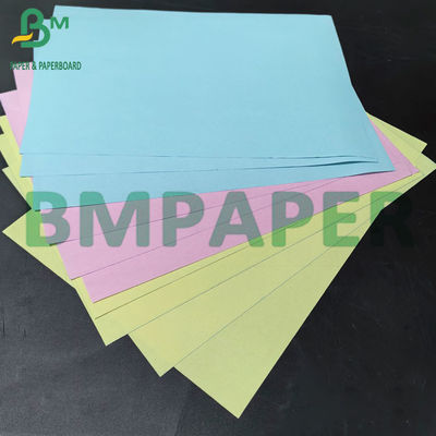 60gm 70gm συνεχές χαρτί χωρίς άνθρακα σε διαφορετικό χρώμα από την εκτύπωση NCR