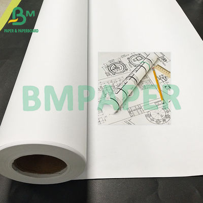 80GSM 420mm Wide Format High Ink Absorption Resistance Drawing CAD Bond Paper (Χάρτινα συσχετισμένα χαρτιά με υψηλή αντοχή στην απορρόφηση μελάνης)