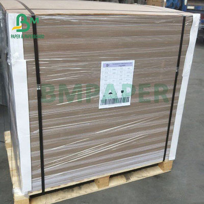 900g 1200g επικαλυμμένο διπλό χαρτί λευκό και γκρι 31,5' x 41,5' σκληρότητα