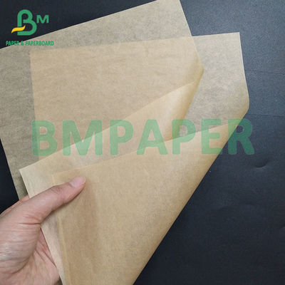 Καφέ χρώμα τροφίμων Φούρνο Greaseproof Paper Hamburger Wrappers Rolls