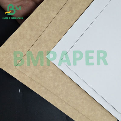 200gm 300gm CKB λευκό επικαλυμμένο χαρτί Kraft για κουτιά φαγητού