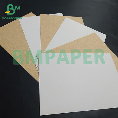 200gm 300gm CKB λευκό επικαλυμμένο χαρτί Kraft για κουτιά φαγητού