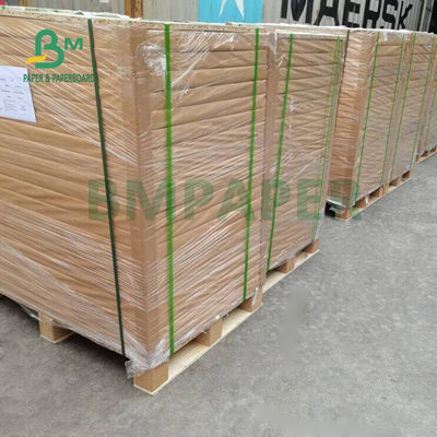 80gm C1S λευκό χάρτη υψηλής γυαλιστεράς επίστρωσης για ετικέτες ποτών 70 x 100cm