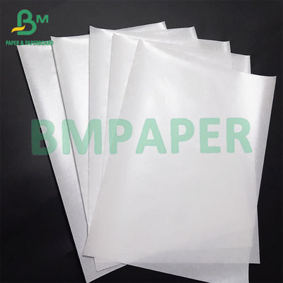 30gm 60gm Τροφικό μονοπλευρό γυαλιστερό λευκό χαρτί Kraft για συσκευασίες