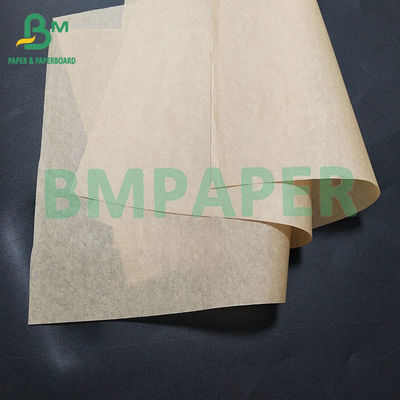 Χαρτί συσκευασίας 40gm Brown Greaseproof Waterproof Grade για συσκευασία χάμπουργκερ