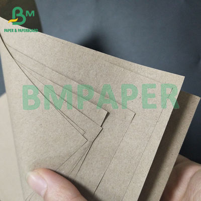 60gm Χωρίς σκόνη χαρτιού Καφέ Bobbin Fiber Core Kraft χαρτί για σωλήνα ταινίας