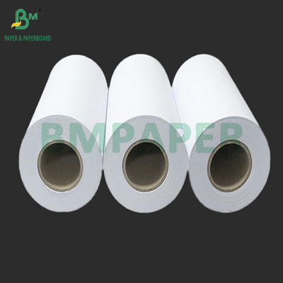 20LB Wide Format Uncoated White Bond Paper Roll για εκτυπωτές μελάνης 24&quot; x 150&quot;