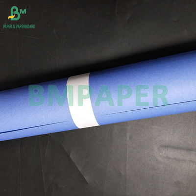 18&quot; 20LB μονοπλευρή μοβ γαλάζιο CAD χαρτί σχεδιασμού 2&quot; πυρήνας για την μηχανική ηλεκτροστατική αντιγραφή