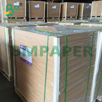 200g Τροφική λευκή πηλόβαθμη Kraft Back Paper για τη συσκευασία τηγανητών πατατών