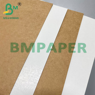200g Τροφική λευκή πηλόβαθμη Kraft Back Paper για τη συσκευασία τηγανητών πατατών