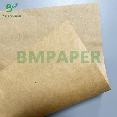 Καλή απόδοση εκτύπωσης 80 120 GSM Σκληρό καφέ χαρτί 17 &quot;x 100 πόδια