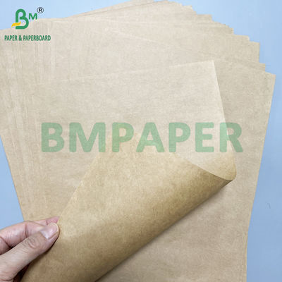 Καλή απόδοση εκτύπωσης 80 120 GSM Σκληρό καφέ χαρτί 17 &quot;x 100 πόδια