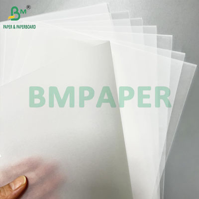 Α3 Ενδείξεις 55gm 105gm Λευκό Διαφανές Χάρτινο Βέλλουμ