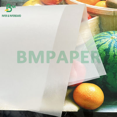 Α3 Ενδείξεις 55gm 105gm Λευκό Διαφανές Χάρτινο Βέλλουμ