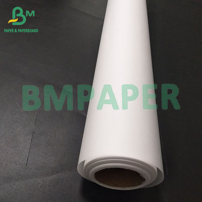 63gm 914mm*50m λευκό ανθεκτικό στο νερό χαρτί εντοπισμού για ετικέτες ένδυσης