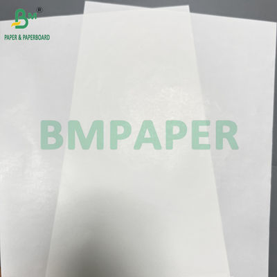 Έναπλευρο γυαλιστερό 62 65 GSM λευκό υγρό - ρολό χαρτιού αντοχής για την κατασκευή ετικετών