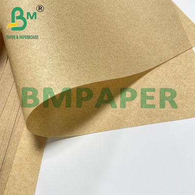 30gm 45gm Καφέ λιπαρότυπο χαρτί για συσκευασία τροφίμων 300x400mm