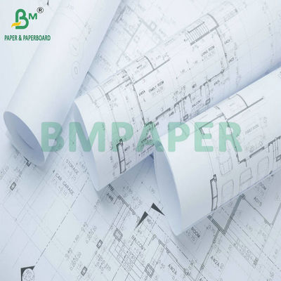 36' x 500ft 3' Core Format CAD Inkjet Paper Roll για την εκτύπωση αρχιτεκτονικών σχεδίων